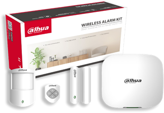EOFY Dahua Wireless Alarm Kit inc 1 x keyfob, 1 x PIR, 1 x Door Reed